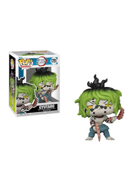 Funko Pop Animation Demon Slayer Gyutaro #1751 Vinyl Figur