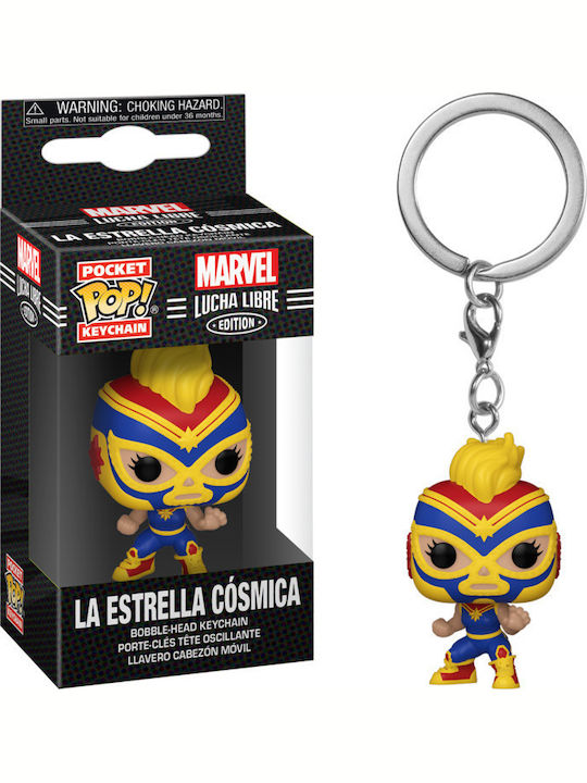 Funko Pocket Pop! Keychain Marvel: La Estrella Cosmica Bobble-Head