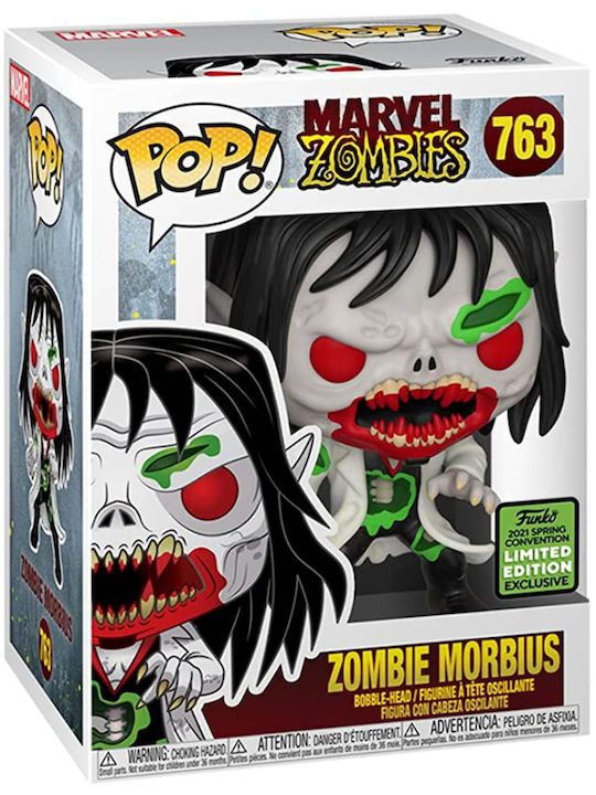 Funko Pop! Marvel: Zombie Morbius (Limited Edition) Bobble-Head Limited Edition Funko Pop! Marvel: Zombie Morbius (Limited Edition) Bobble-Head Limited Edition