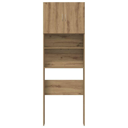 vidaXL Dulap Coloană Pentru Baie De Pardoseală Pentru Mobilier Pentru Baie MxBxÎ Stejar