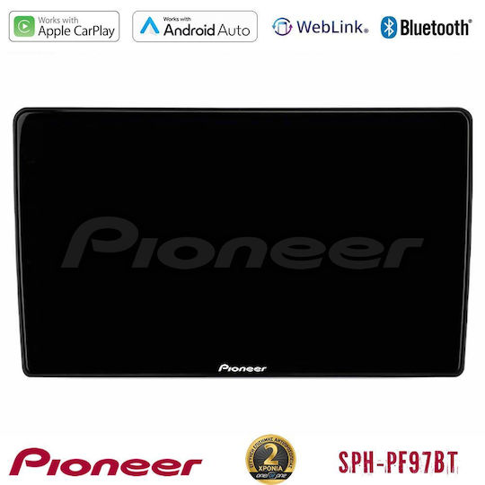 Pioneer Ηχοσύστημα Αυτοκινήτου για Jeep Renegade 2015-2019 (Bluetooth/USB/WiFi/GPS/Apple-Carplay/Android-Auto) με Οθόνη Αφής 9"