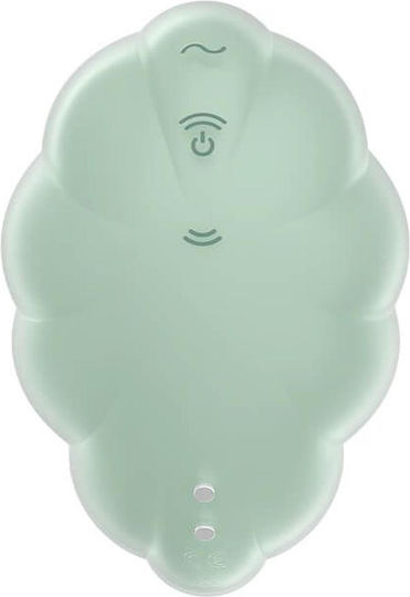 Satisfyer Cloud Dancer Вакуумен Стимулатор За Вагина И Клиторен С Вибрация Зелен