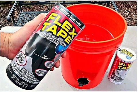 Flex Seal Μονωτική Ταινία 180mm x 1.5m Flex Tape Μαύρη