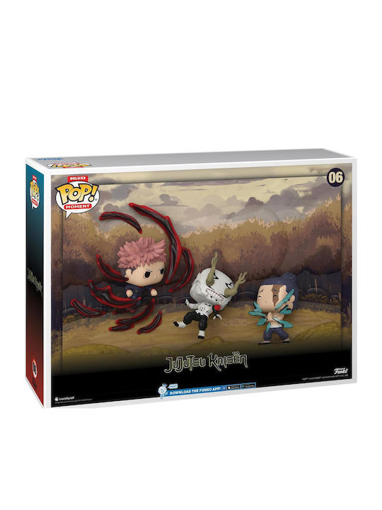 Funko Pop Момент Делукс Джуджуцу Кайсен Юджи Итадори & Тодо срещу Ханами #06