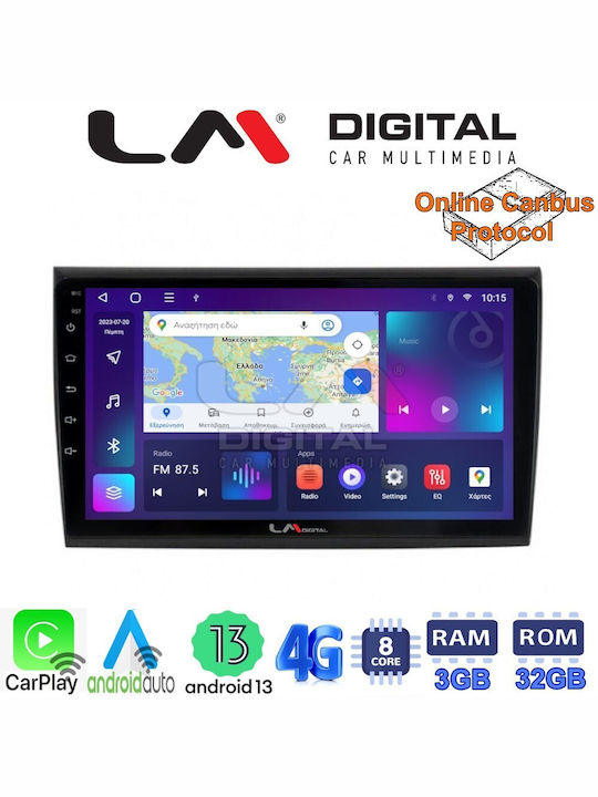 LM Digital Auto-Audiosystem für Fiat Bravo 2007> (Bluetooth/USB/WiFi/GPS/Apple-Carplay/Android-Auto)