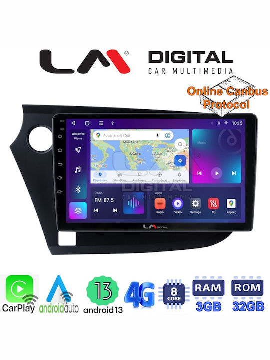 LM Digital Sistem Audio Auto pentru Honda Perspectivă 2009>2014 (Bluetooth/USB/WiFi/GPS/Apple-Carplay/Android-Auto)