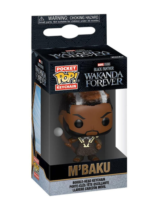 Funko Tasche Pop! Schlüsselanhänger Marvel: M'Baku Wackelkopf