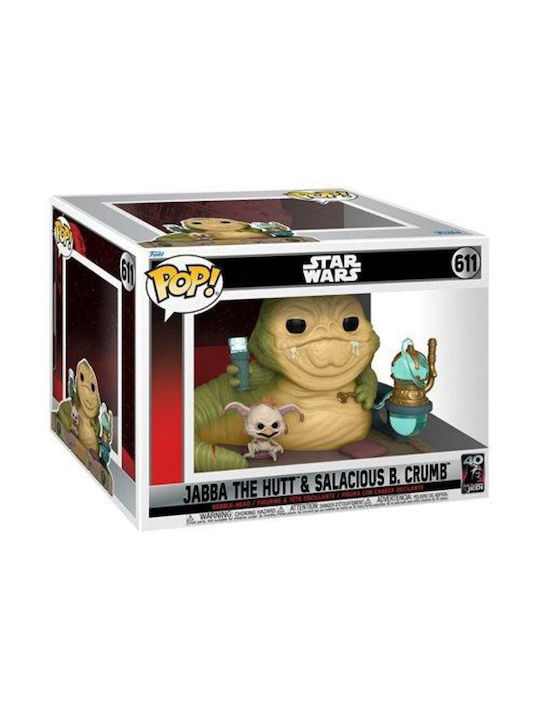 Funko Pop! Deluxe: Jabba with Salacious Bobble-Head