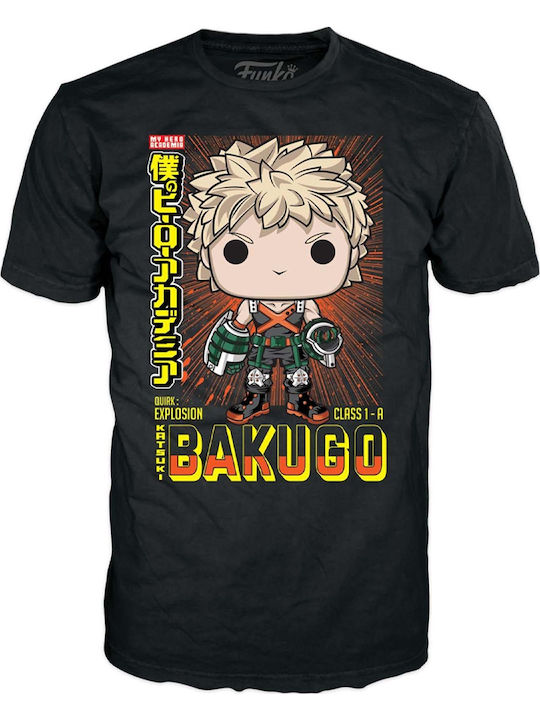 Pop! Animation: My Hero Academia - Tee Adult: Katsuki Bakugo Metallic Vinyl Figure and T-Shirt (M) Special Edition (Exclusive) Pop! Animation: My Hero Academia - Tee Adult: Katsuki Bakugo Metallic Vinyl Figure and T-Shirt (M) Special Edition (Exclusive)