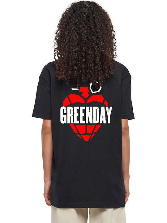 T-shirt Green Day Grenade Rock Avenue Black T-shirt Green Day Grenade Rock Avenue Black