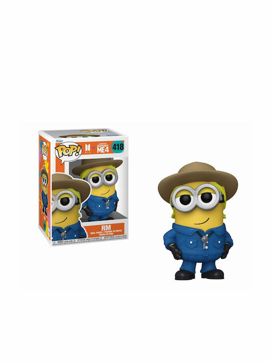 Funko Pop Figure Bts X Minions Rm #418