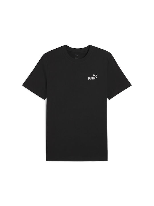 Puma Ess Small No 1 T-shirt Black