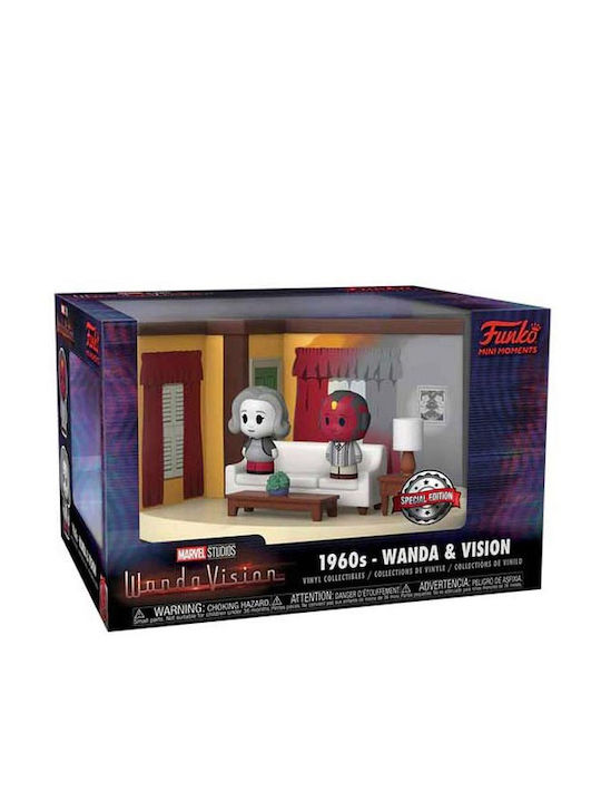 Funko Mini Moments Marvel: Wanda & Vision '60s Living Room Special Edition