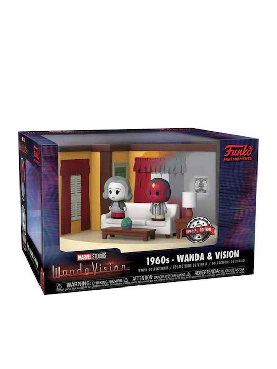 Funko Mini Moments Marvel: Wanda & Vision '60s Living Room Special Edition
