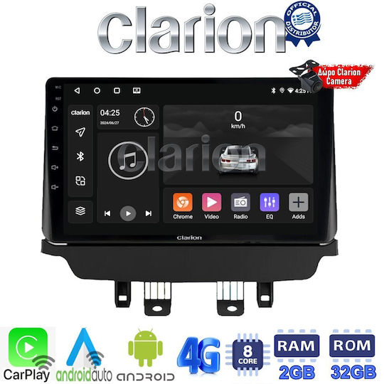 Sistem Audio Auto pentru Mazda CX-3 2014-2021 (Bluetooth/USB/WiFi/GPS/Apple-Carplay/Android-Auto) cu Ecran Tactil 9"