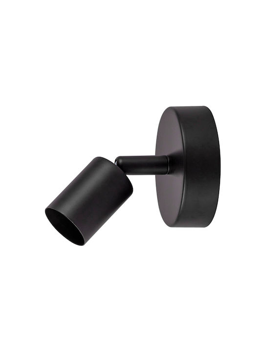Fos me Single Spot with Socket GU10 in Black Color