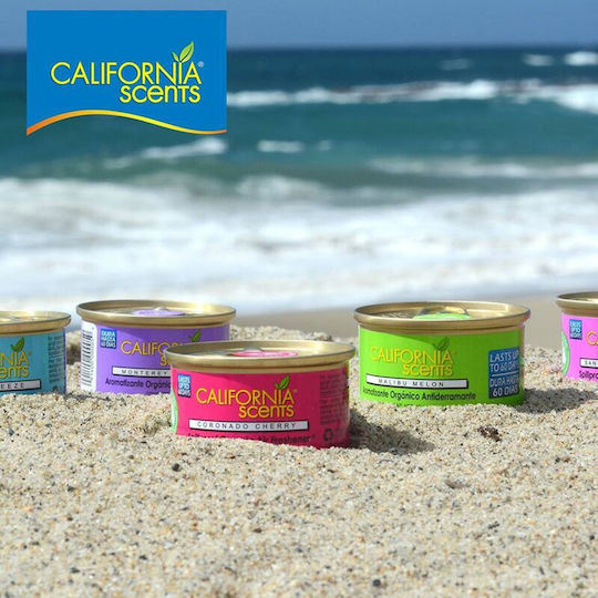 California Scents Air Freshener Can Console/Dashboard Car Scents Concord Cranberry 42gr