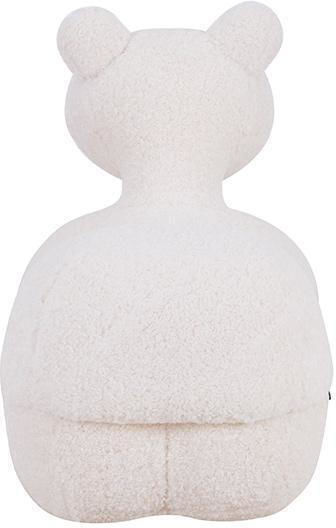 Hocker Teddy Weiß 55x110x83cm 1Stück