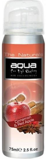 Aqua Αρωματικό Σπρέι Αυτοκινήτου The Naturals Cinnamon & Red Apple 75ml