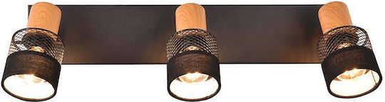 Trio Lighting Triple Spot with Socket E14 in White Color