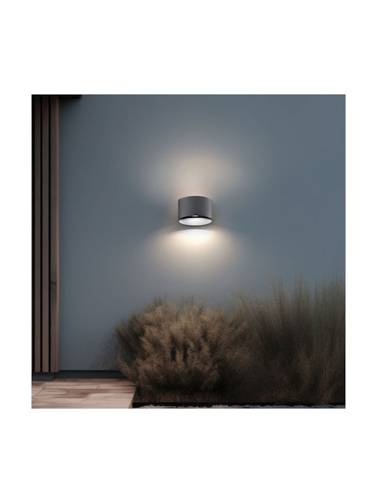 Viokef Single LED Warm White Spot in Black Color
