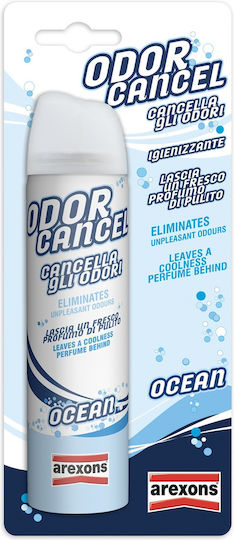 Arexons Αρωματικό Σπρέι Αυτοκινήτου Odor Cancel Ocean 75ml