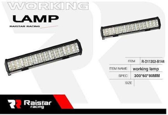 Raistar Scheinwerfer Auto in Balkenform LED 144W 30cm 1Stück