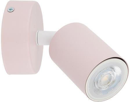 TK Lighting Μονό Σποτ με Ντουί GU10 σε Ροζ Χρώμα TK Lighting Μονό Σποτ με Ντουί GU10 σε Ροζ Χρώμα