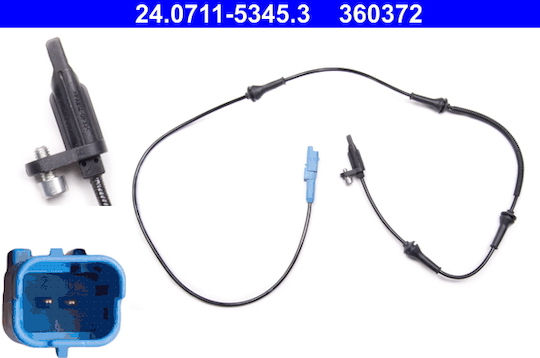 Abs Wheel Sensor Citroen C5 Iii Rd Ate 24071153453