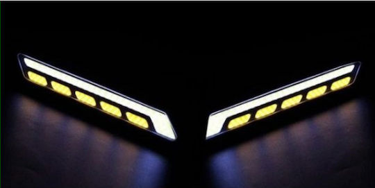 Raistar Ορθογώνιο Φως Ημέρας Αυτοκινήτου LED 12V 1τμχ