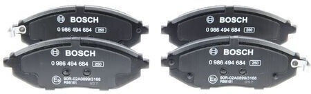 Bosch Σετ Τακάκια Εμπρός για Chevrolet Spark