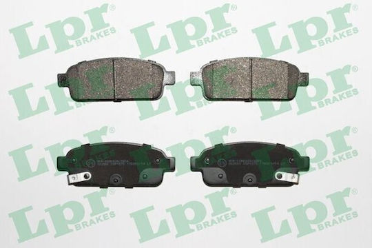 LPR Brakes Brake Pad for Chevrolet Aveo / Cruze / Orlando / Trax / Volt Opel Astra / Mokka / Ampera / Cascada / Mokka X