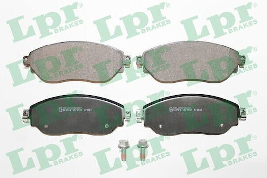 LPR Brakes Brake Pad Front for Opel Vivaro Renault Trafic