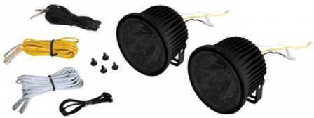 Dectane Dayline Στρογγυλό Φώτα Ημέρας Αυτοκινήτου LED Universal 12V 9cm 2τμχ