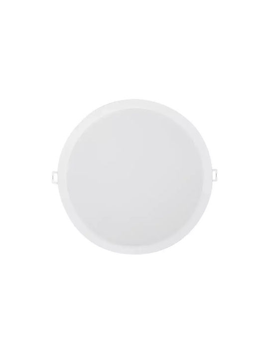 Ledvance Dowlight Round Recessed LED Panel 24W with Natural White Light 4000K