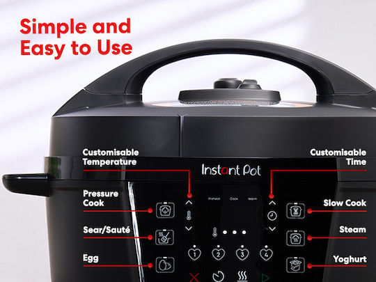 Πολυμάγειρας Instant Pot Xl 7.1l 7 Προγράμματα