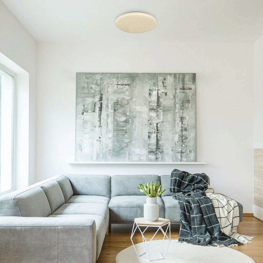 Rabalux Rund Draußen LED Panel 32W mit Natürliches Weiß Licht