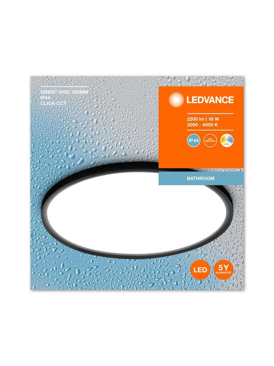 Ledvance Parallelogram LED Panel 18W with Warm White Light 3000K 30x4.7cm