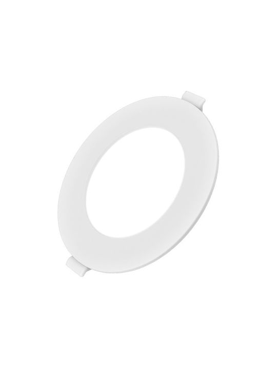 Braytron Round Recessed LED Panel 6W with Natural White Light 4000K