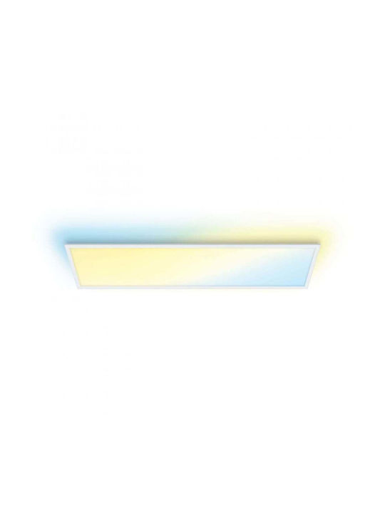 WiZ Φωτιστικό Παραλληλόγραμμο LED Panel 36W με Θερμό Λευκό Φως 120x30εκ.