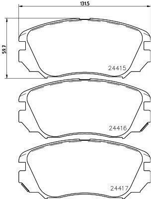 Hella Brake Pad