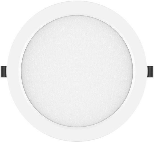 Geyer Rund Vertieft LED Panel 24W mit Kaltweiß Licht 6500K