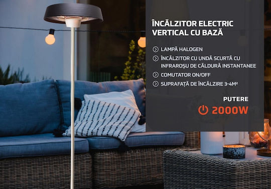 Heinner Θερμοπομπός Δαπέδου 2000W 50x210cm