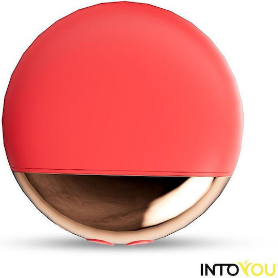 Rondy Vibrating Licking Tongue Stimulator Mini Διπλός Δονητής με Απομακρυσμένο Έλεγχο 8.8cm Κόκκινος