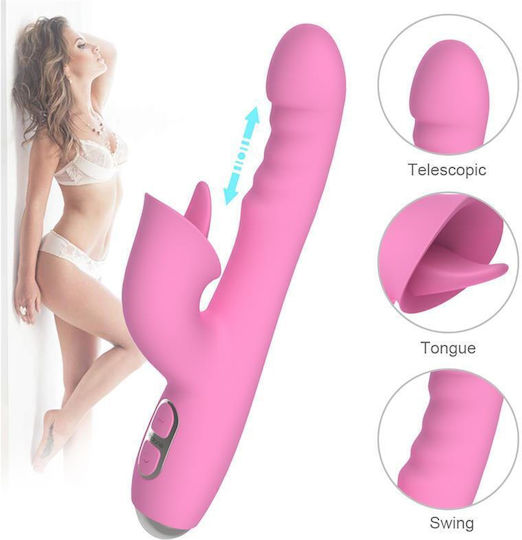 Nalone Vibrator Kaninchen Rosa