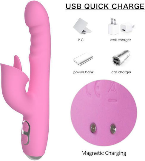 Nalone Vibrator Kaninchen Rosa