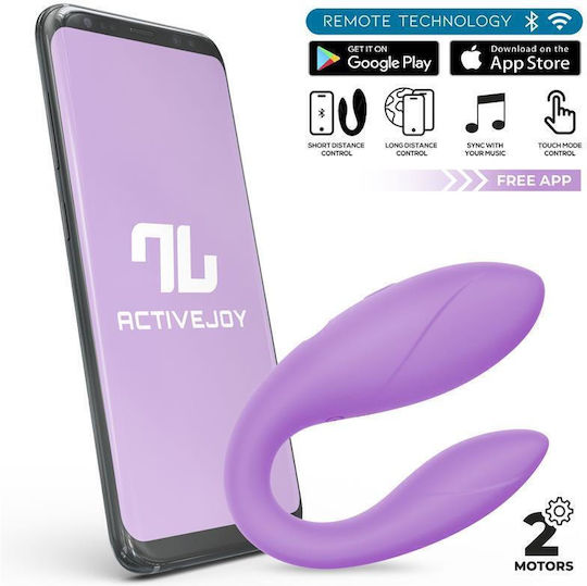 IntoYou Mini Vibrator for Couples with Remote Control 9.2cm Purple