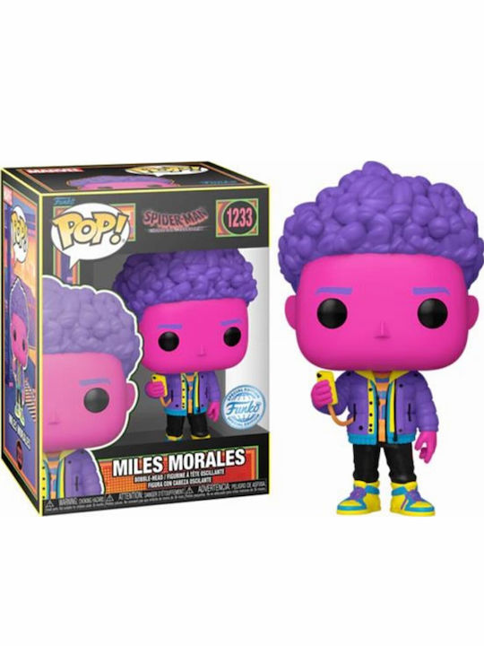 Funko Pop! Bobble-Head Marvel: Spider-Man Across the Spider-Verse - Miles Morales 1233 Special Edition