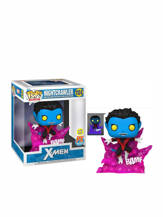 Funko Pop! Deluxe: Teleporting Nightcrawler (GITD) Bobble-Head & Glows in the Dark Special Edition