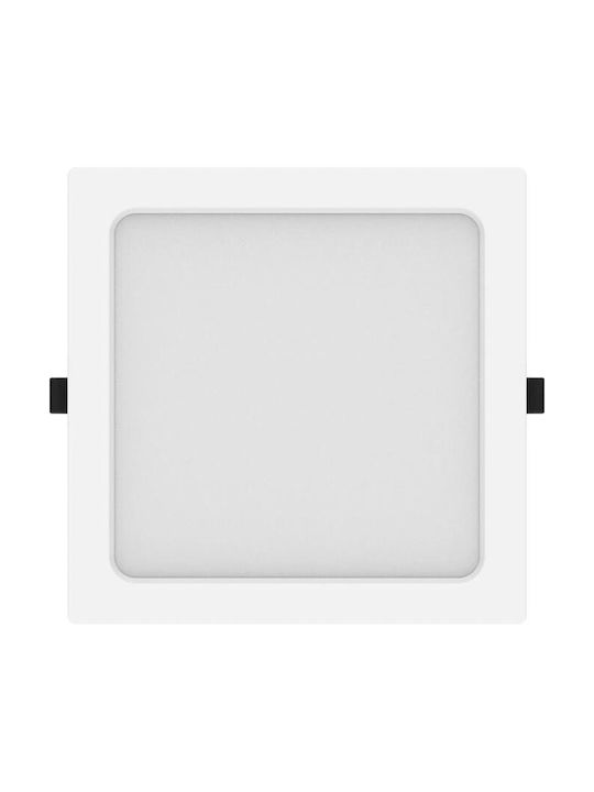 Geyer Τετράγωνο Χωνευτό LED Panel 24W με Ψυχρό Λευκό Φως 6500K 22.4x22.4εκ.